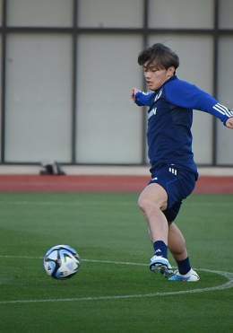 2023/3/21 JAF夢フィールド 日本代表練習見学 ⁡ #上田綺世 #サッカー日本代表 #鹿島アントラーズ