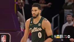 44 PTS | 9 REB | 6 AST | 5 3PM   Jayson Tatum was NEXT LEVEL as he battled LeBron and AD in the @celtics OT win!