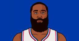 James Harden today:  17 PTS 4 REB 12 AST (0 TOV) 3 3PM 80 TS%