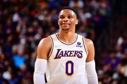 The Lakers, Jazz and Timberwolves are in discussions on a deal that would send D&rsquo;Angelo Russell to the Lakers, Russell Westbrook and draft compensation such as a first-round pick to Utah and Mike Conley Jr. to Minnesota, per @ShamsCharania and 
