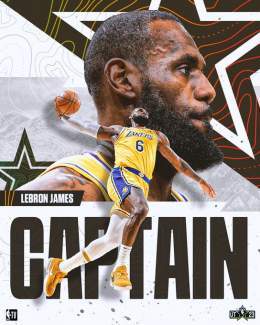 The King still reigns   @KingJames is back as a captain for #NBAAllStar