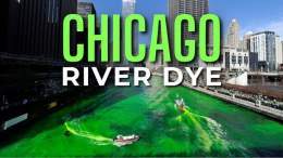 LIVE: Watch the Chicago River be dyed green in celebration of St. Patrick's Day!