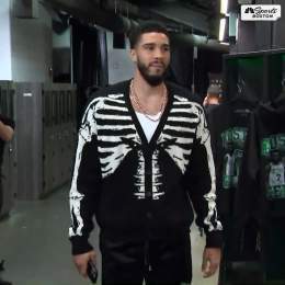 Jayson Tatum's in the building