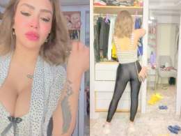 فضيحة ظهورطيزاليوتيبراللذيذة