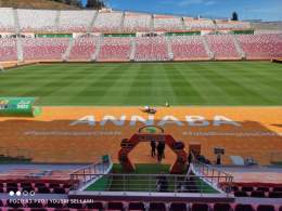 CHAN 2022 |  The stadium is ready for tomorrow in Annaba