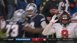 .@Dak put the team on his back. #SuperWildCard  @DallasCowboys | #NFLPlayoffs