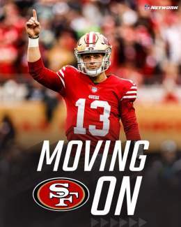 The @49ers are rolling into the Divisional Round of the #NFLPlayoffs