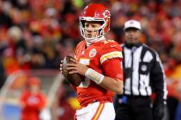 Passer Rating in AFC Champ  Patrick Mahomes       105.4 Joe Burrow                       70.2