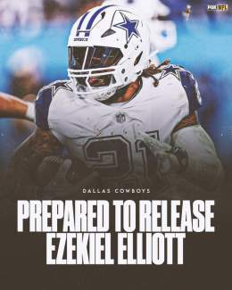 The Cowboys are prepared to release RB Ezekiel Elliott, per @clarencehilljr.
