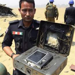 Black box and cockpit voice recorder from plane that crashed in Nepal found  #BreakingNews #midjourney #AIArtwork