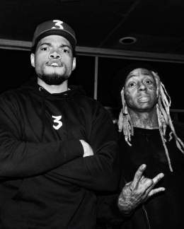 Chance The Rapper &amp; Lil Wayne in the studio