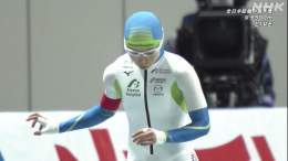 【JUST IN】 スピードスケート 五輪金メダリスト  #小平奈緒 選手  競技人生最後の滑りで 見事な優勝です！  #全日本距離別選手権 #女子500m #jonk_video  vues