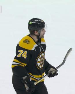 Can't we call it a hat trick?   @JDebrusk | #NHLBruins
