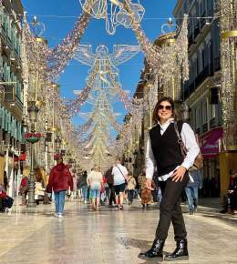 سلام ومحبة . Hola desde M&aacute;laga &hearts;️&hearts;️\ud83c\udf39\ud83c\udf39&hearts;️\ud83c\udf39. #traveling #andalucia #art #morocco\ud83c\uddf2\ud83c\udde6 #actrices #actriz #tvshows #\ud83c\uddf2\ud83c\udde6\ud83c\uddf2\ud83c\udde6\ud83c\uddf