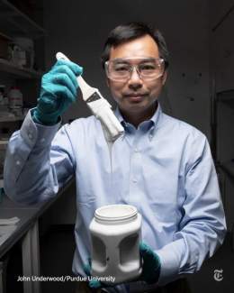 Scientists have made a white paint that can make surfaces as much as eight degrees Fahrenheit cooler than air temperatures at midday, and up to 19 degrees cooler at night, reducing inside temperatures and cutting air-conditioning needs by as much as 