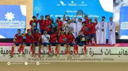 للمرة الثانية على التوالي.. فريق #شؤون_البلاط_السلطاني يتوّج بطلاً لثمانيات كرة القدم للمؤسسات الحكومية ٢٠٢٦م، وذلك بعد فوزه على فريق وزارة الثقافة والرياضة والشباب بهدفين نظيفين. #من_أجل_مجتمع_رياضي