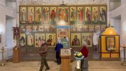 Праздничная Литургия в день явления Казанской иконы Божией Матери.  4 ноября 2022 г.