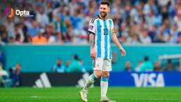 4 &ndash; Lionel Messi has become the first player to both score and assist in four separate World Cup matches (since the 1966 edition). Magical.  2006 vs Serbia 2022 vs Mexico 2022 vs Netherlands 2022 vs Croatia