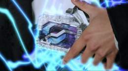 鈴木福さんついに夢の仮面ライダーに変身した！！これが仮面ライダーピザか&hellip;(違う #nitiasa  #仮面ライダーギーツ