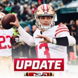 The #49ers believe QB Brock Purdy injured his ulnar collateral ligament during today&rsquo;s NFC Championship Game, and he will undergo an MRI Monday, per @AdamSchefter