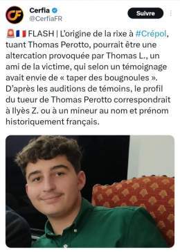 Apr&egrave;s avoir ni&eacute; le motif raciste anti blanc... Ils font croire que c'est les meurtriers qui ont &eacute;t&eacute; victime de racisme.. Le monde &agrave;  l'envers. #BFMTV #cnews #GGRMC #HDPros #RomansSurIsere #CREPOL