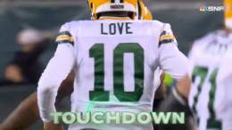 .@jordan3love TO @ChristianW2017!  63-YARD TOUCHDOWN!   #GBvsPHI | #GoPackGo     NBC