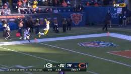 You're not gonna catch @ChristianW2017!  -yard TOUCHDOWN   #GBvsCHI | #ProBowlVote | #GoPackGo   FOX