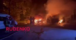 \u26a1\ufe0f  \u2757\ufe0fThe first footage from the scene of the shelling of the center of #Donetsk. Apartments, cars are burning, there are wounded civilians. #NaziUkraine #Донецьк #Донбасс #Донецк