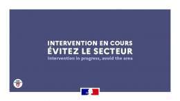 Intervention en cours rue Fresnel à #Paris16. Évitez le secteur.
