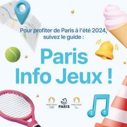 Vous souhaitez recevoir les infos pratiques relatives aux Jeux Olympiques et Paralympiques au plus proche de chez vous ? C’est possible dès maintenant grâce à notre newsletter personnalisée Paris Info Jeux 2024 ! Pour vous inscrire