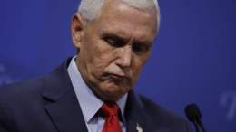 Classified documents have been found at Mike Pence's Indiana home, including: - Ticket stubs from a movie rated PG-13 - Mother's prescription for crafting-strength Tylenol - Photos of Lindsey Graham in a windbreaker - A page from the Bible with a gro