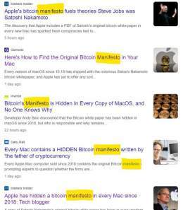 The MSM for some reason has decided to rename the Bitcoin Whitepaper to the "Bitcoin Manifesto"