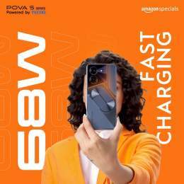 Supercharge your hustle with the blazing-fast 68W charger of the extraordinary POVA 5 Pro 5G!  Has your slow charger ever left you high and dry? Tell us in the comments.  Sale starts from August 22nd only on Amazon.  Know more    #TECNO #POVA5Pro&hel