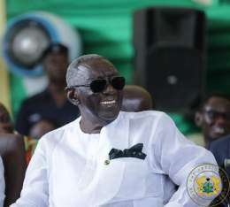 Best wishes to His Excellency John Agyekum Kufuor. He's 84 today.
