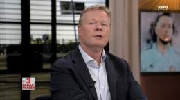 Ronald Koeman(Former Barca Coach) on ESPN :  &ldquo;Barca President Joan Laporta wants to save his face by trying to resign Messi because he is known as the president who let Leo Messi go." Via @TheEuropeanLad #PSG