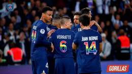 The celebration of the day with @gorillasapp   #PSGACA