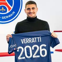 Le Paris Saint-Germain est heureux d&rsquo;annoncer la prolongation de contrat de Marco Verratti pour deux saisons suppl&eacute;mentaires. L&rsquo;international italien est d&eacute;sormais li&eacute; avec le club de la capitale jusqu&rsquo;au 30 jui