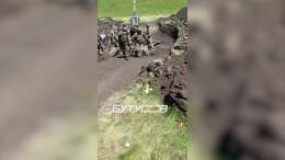 Reportedly the first video of US M777 howitzers being used by Ukrainian troops in combat in eastern Ukraine.