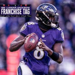 We have used the franchise tag on quarterback Lamar Jackson.