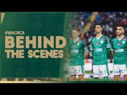 Behind the scenes of our clash against wac in Matchday 26 of the Botola Pro  Watch the full video now on YouTube:   #DimaRaja1:05