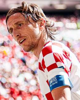 モロッコ 0-0 クロアチア   @lukamodric10 #FIFAWorldCup