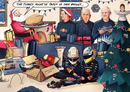 Unwrapping a festive feast  Wishing everyone a very happy holidays
