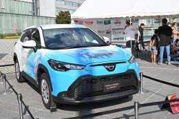 水素カローラクロスも登場「自動車の未来とモータースポーツ」展&hellip;コッパ・チェントロ・ジャッポーネ   #エンタメ #トヨタ #ミライ #カローラクロス #コンセプトカー