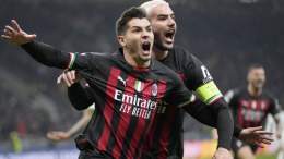 هدف لاعب ريال مدريد المعار إبراهيم دياز في مباراة الذهاب وضع نادي ميلان في ربع نهائي دوري أبطال أوروبا.