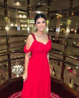 جزء من عرس نور و فيصل الله يتمم لهم على خير \u2764\ufe0f\ud83d\udc8d\ud83c\uddf6\ud83c\udde6Dress by : @amgadaladab \u2764\ufe0f