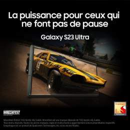 Pr&eacute;parez-vous &agrave; vivre des sessions de jeux l&eacute;gendaires avec le #GalaxyS23 Ultra et son processeur le processeur le plus rapide sur un smartphone Galaxy.