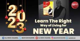 A New year is an opportunity for everyone to start a new life towards something positive. Let us reveal the right way of living to lead the year ahead so that one can attain fruitful results.  #HappyNewYear #NewYear2023  Read More:
