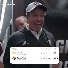 TEXAS A&amp;M UPSETS NO. 5 LSU  @AggieFootball
