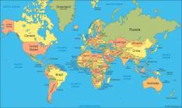 this is a world map in case taylor swift needs it