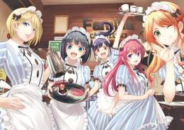 アニメ「女神のカフェテラス」  明日、4月7日(金)25時55分 MBS/TBS系スーパーアニメイズム枠にて 放送開始です